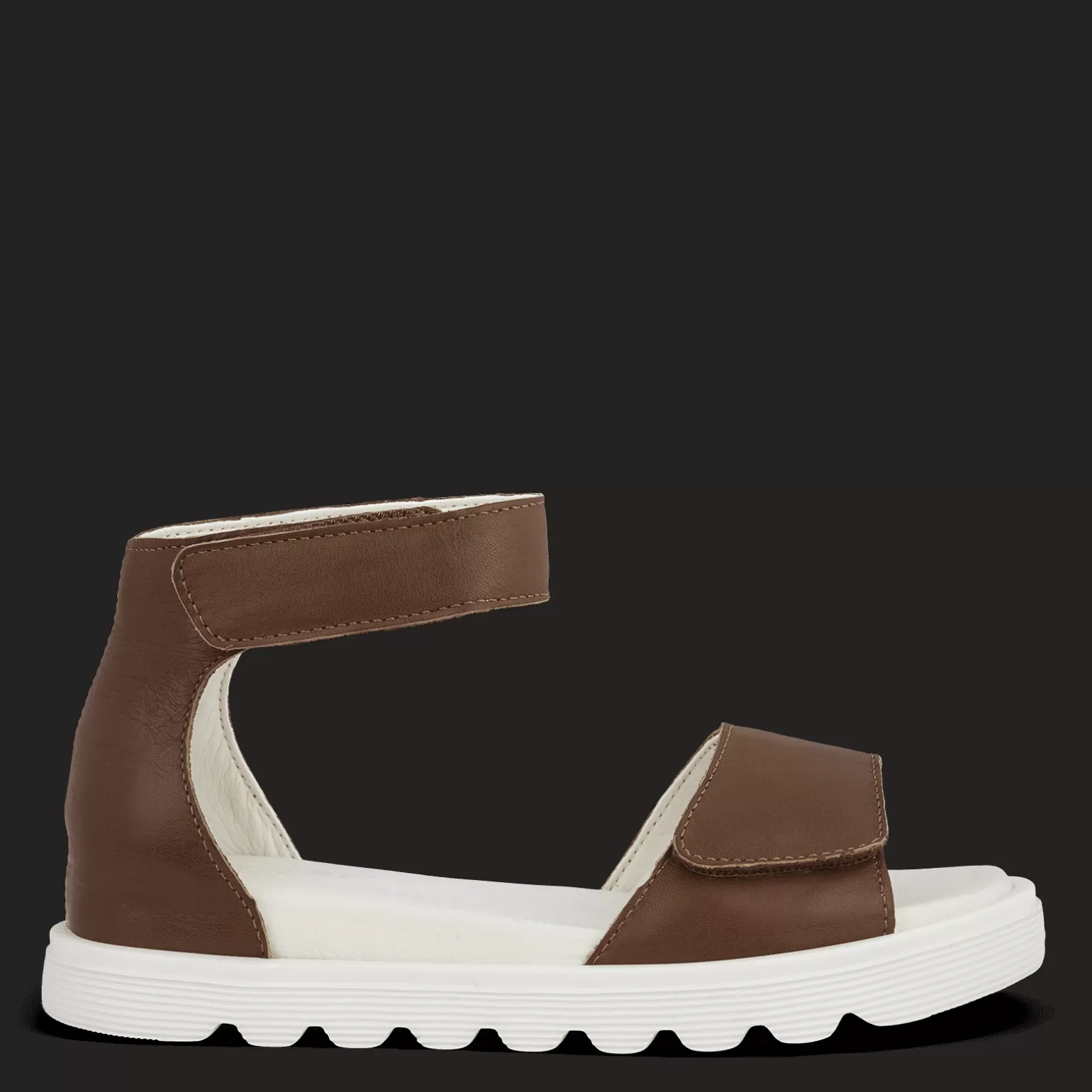 Shop ALLOW AIA - BROWN Dame Sandaler med flad sål