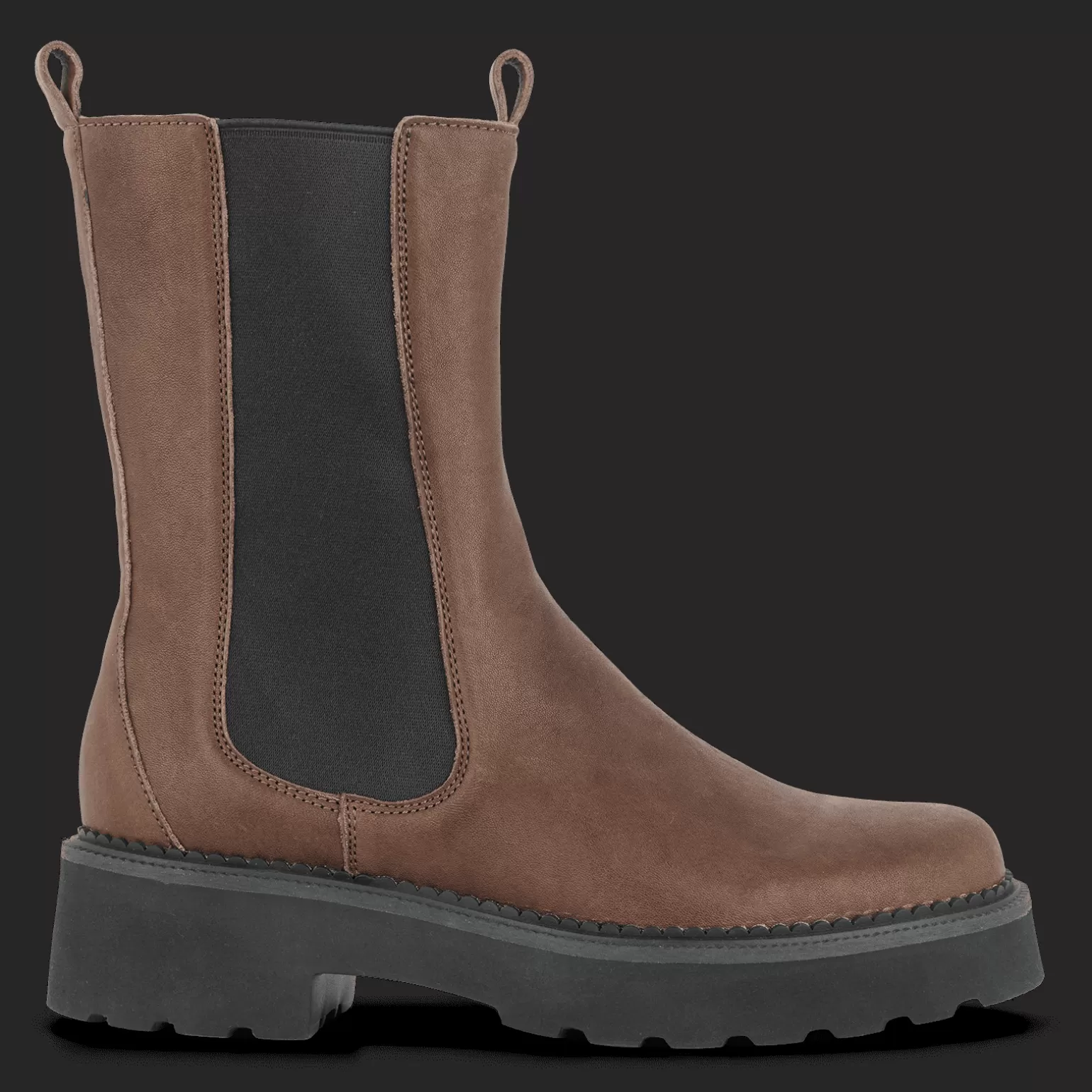 Cheap PITCH PAOLA - BROWN Dame Lange støvler | Chelsea boots